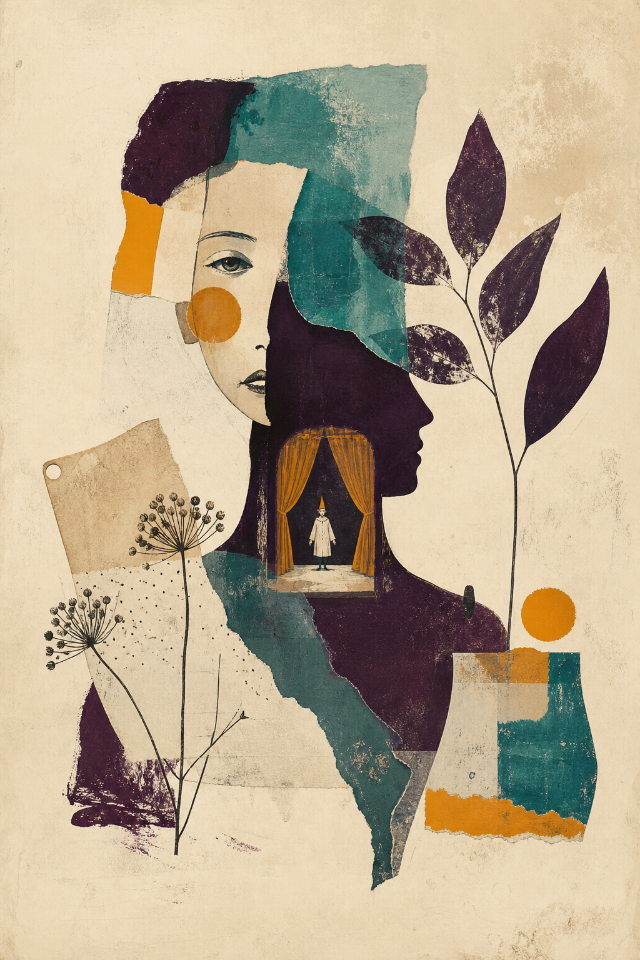 Small Theatre Surreal Still Life Wall Art Print